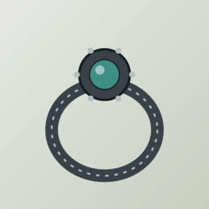 Peacock Stone Ring